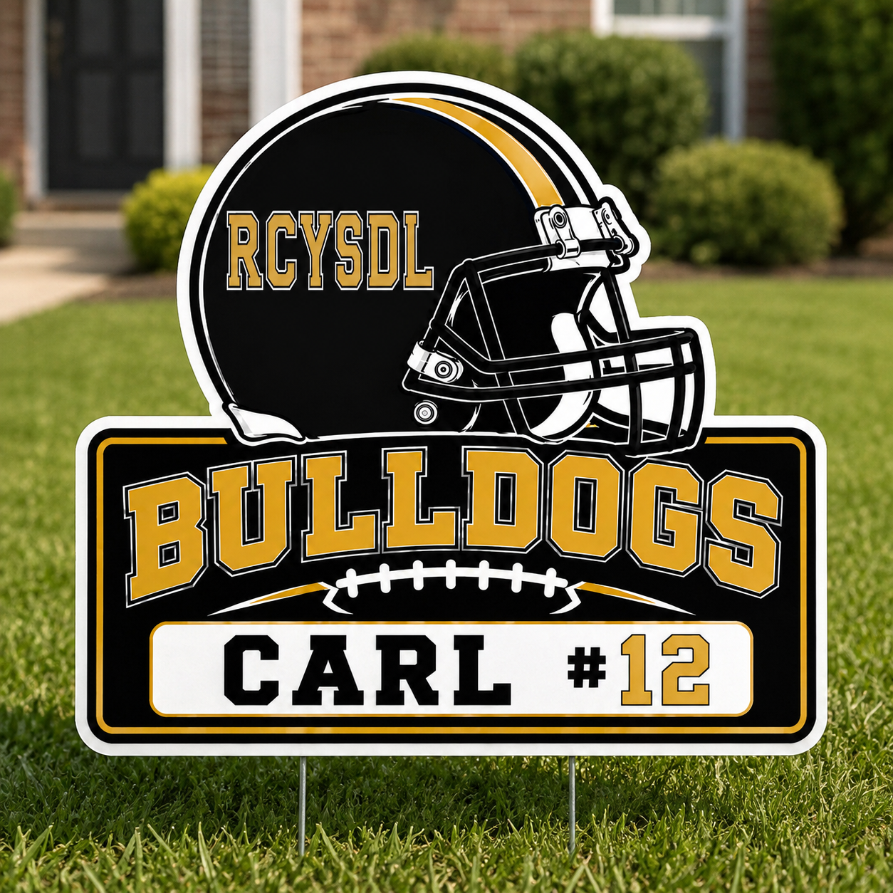 RCYSDL Football Yard Sign