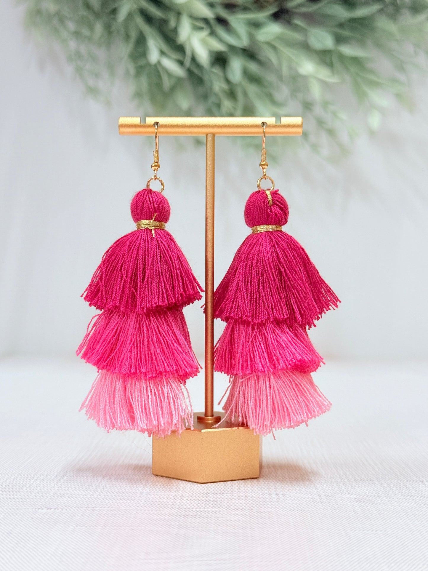 Sofia tiered tassel