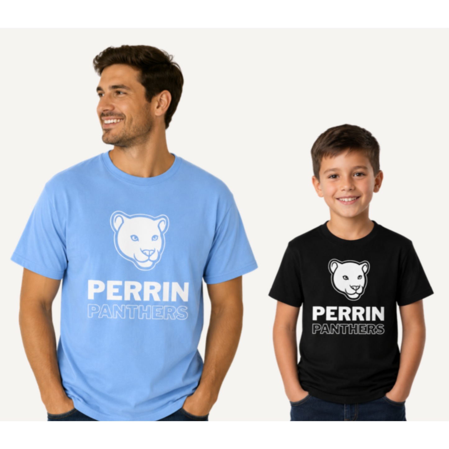 Classic Perrin Panthers Tee | Black