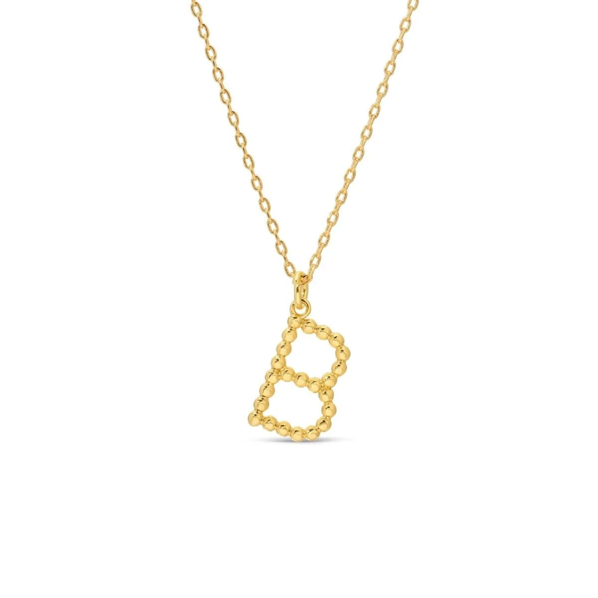 Haley Dainty Gold Initial Necklace