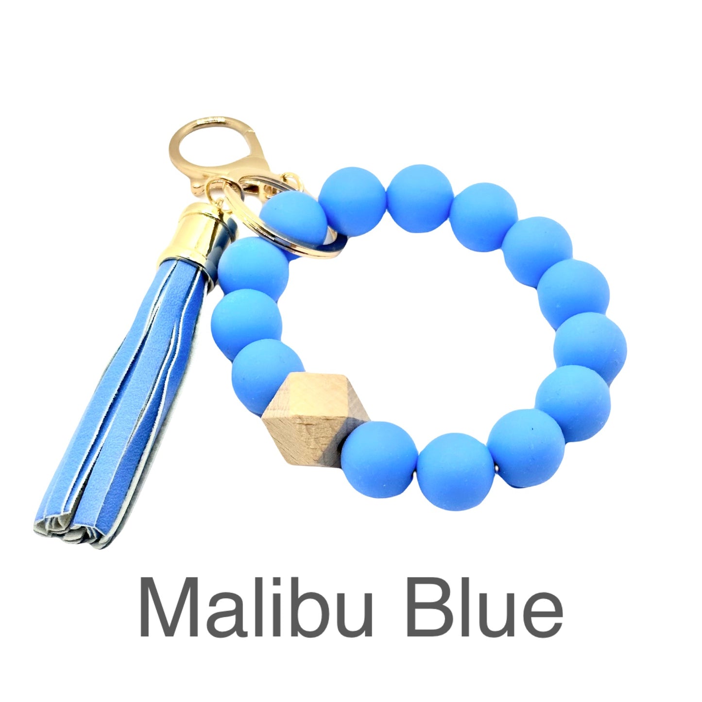 Silicone Wristlet Keychain