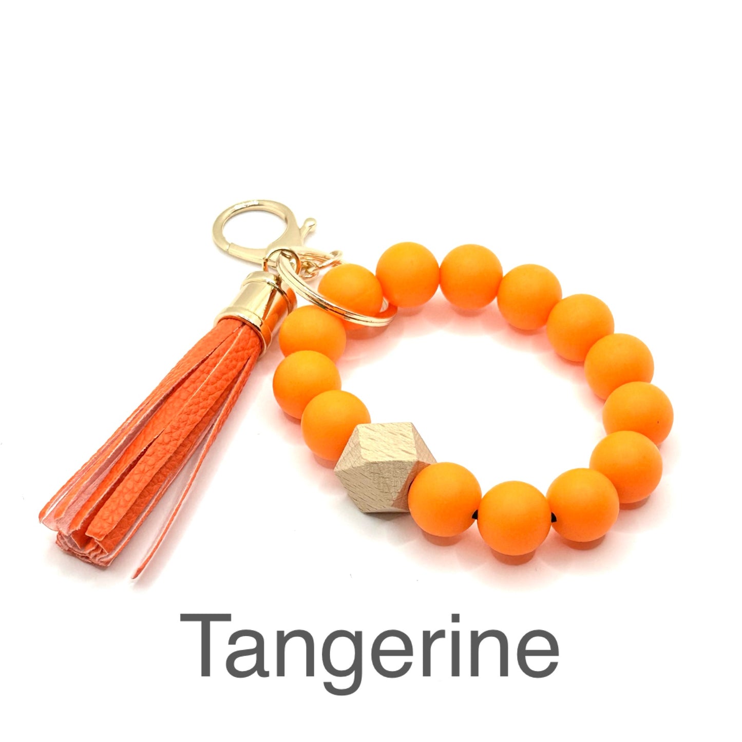 Silicone Wristlet Keychain