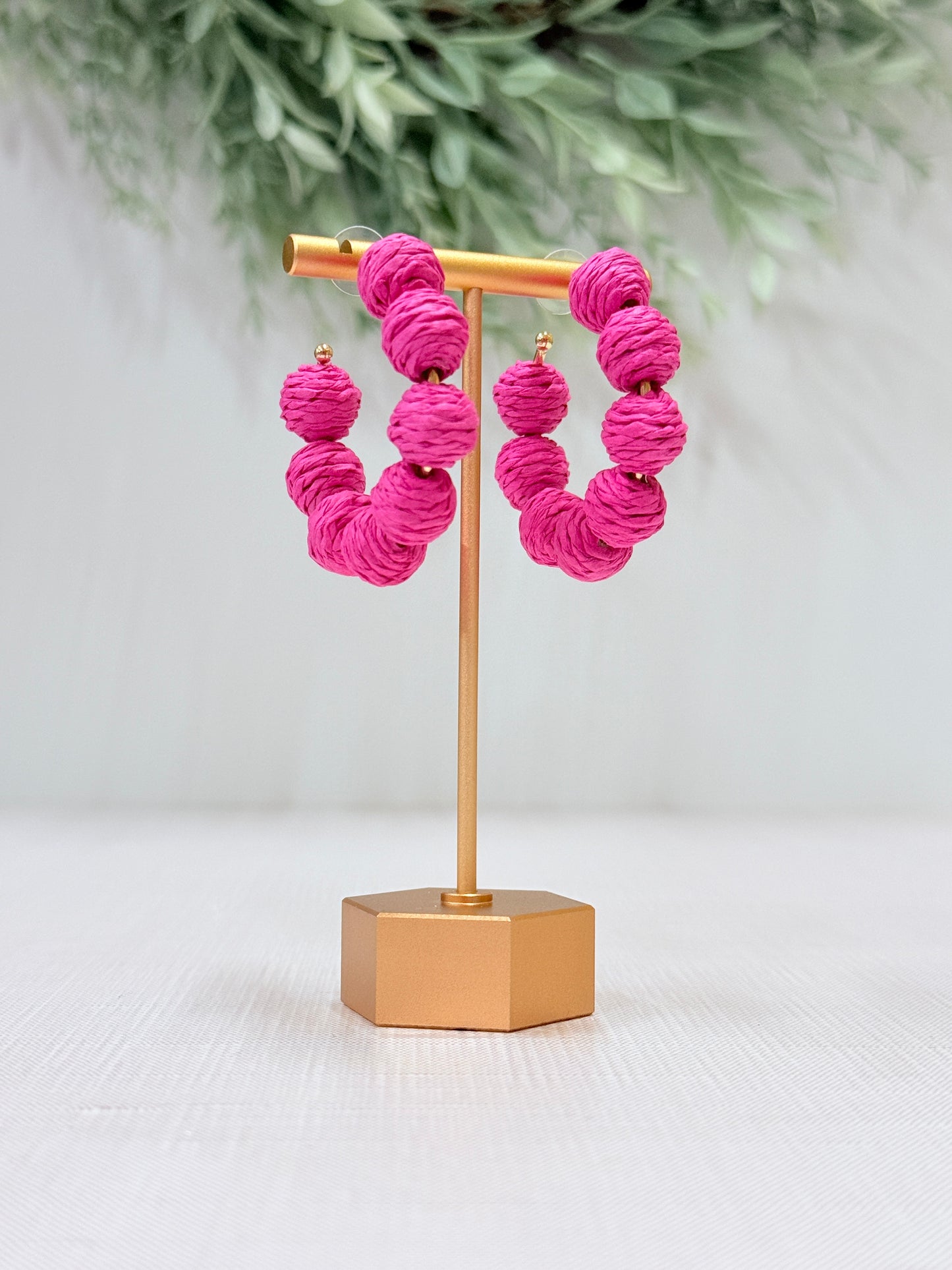 Bianca Bubble Hoop Earrings