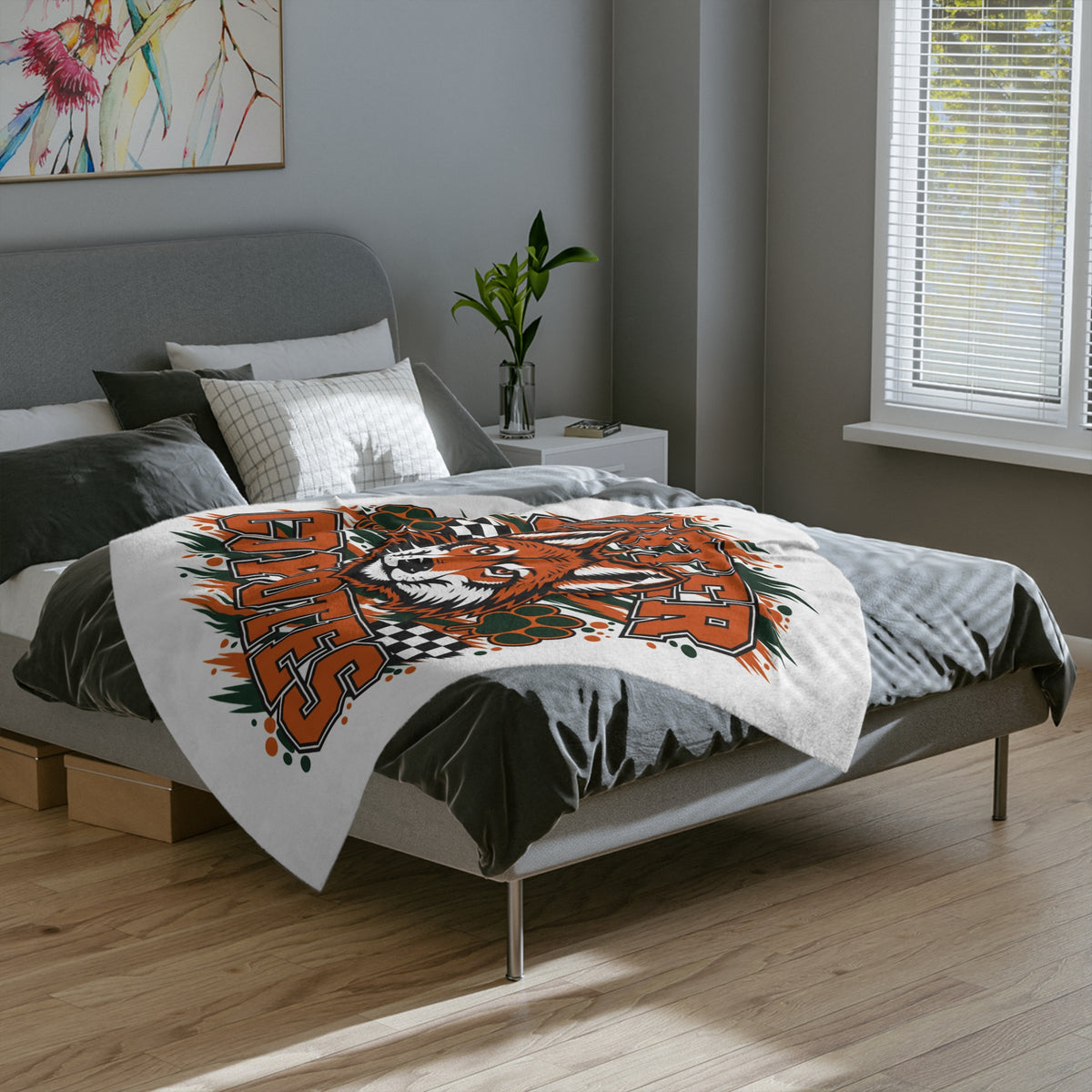 Carter Coyotes Super Soft Spirit Blanket | 50" x 60"