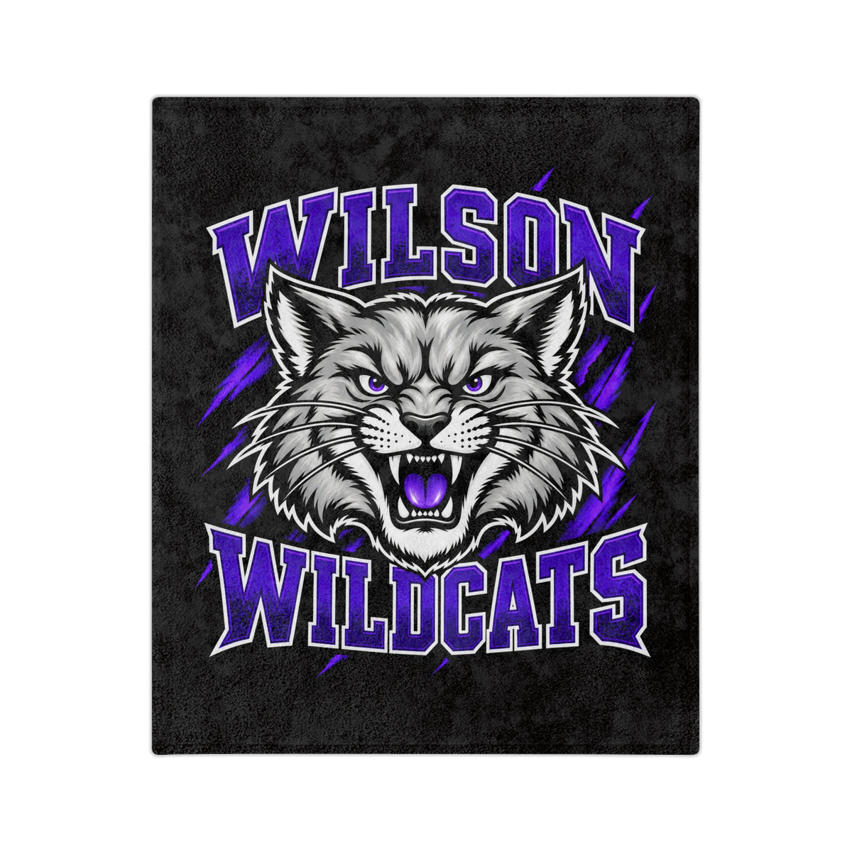 Wilson Wildcats Super Soft Spirit Blanket | 50" x 60"