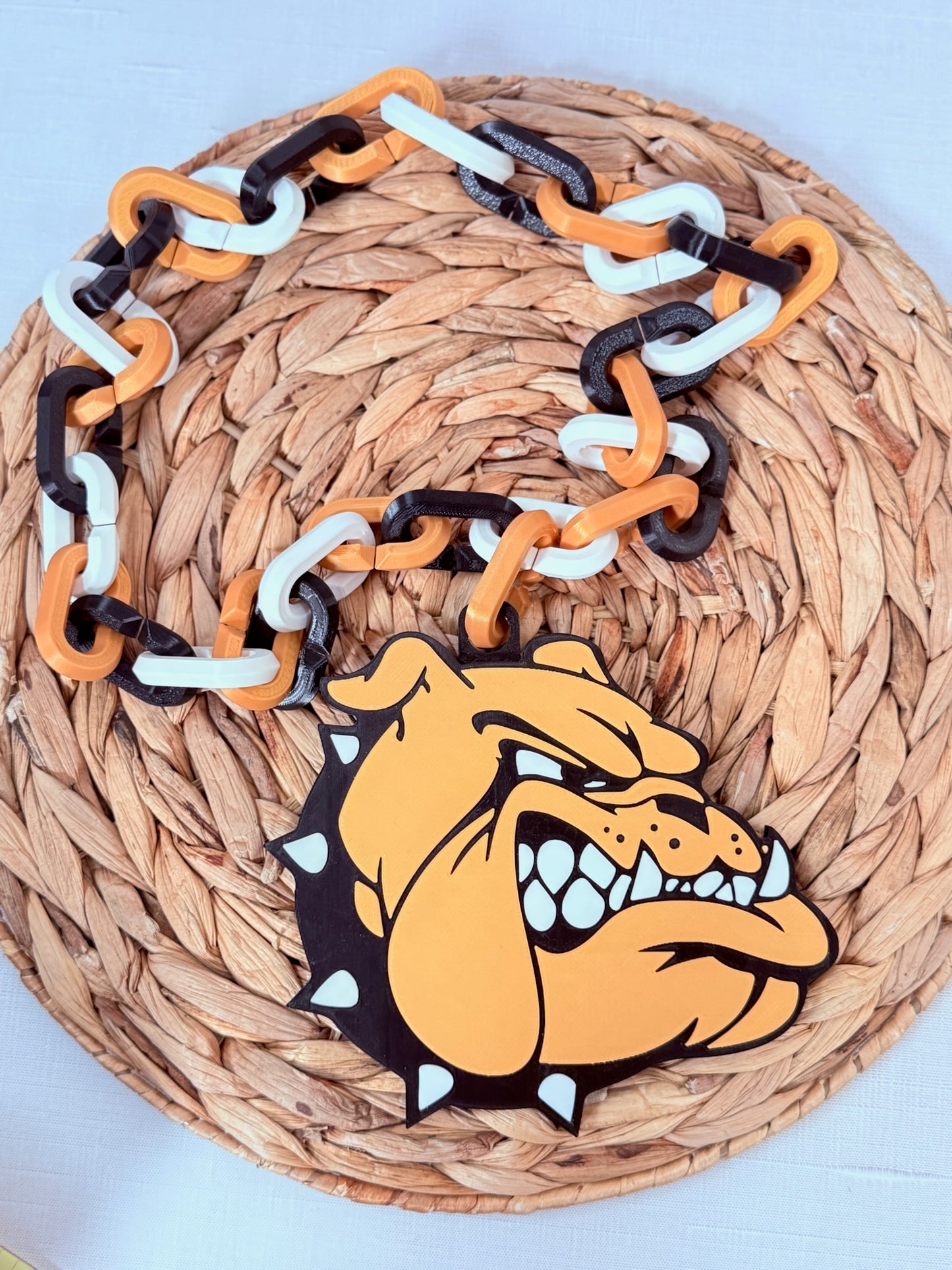 Bulldogs Spirit Statement Necklace