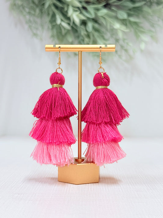 Sofia tiered tassel
