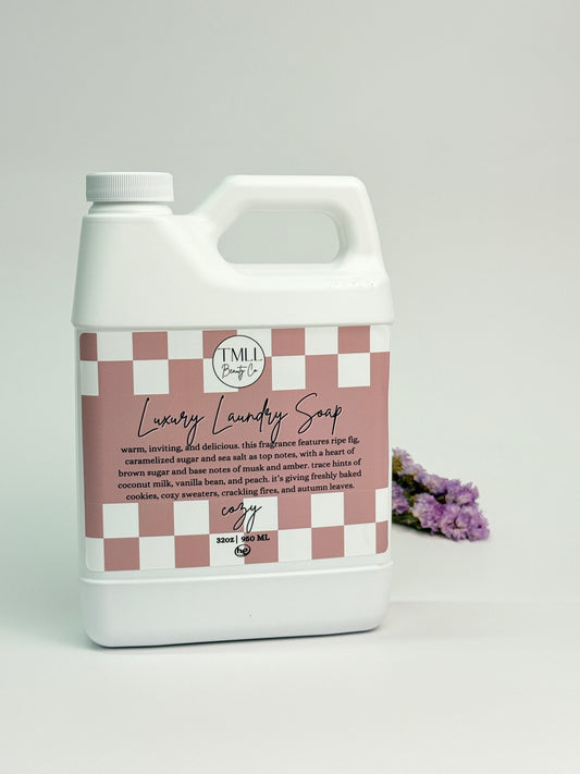 Luxury Laundry Soap 32oz Cozy Scent 