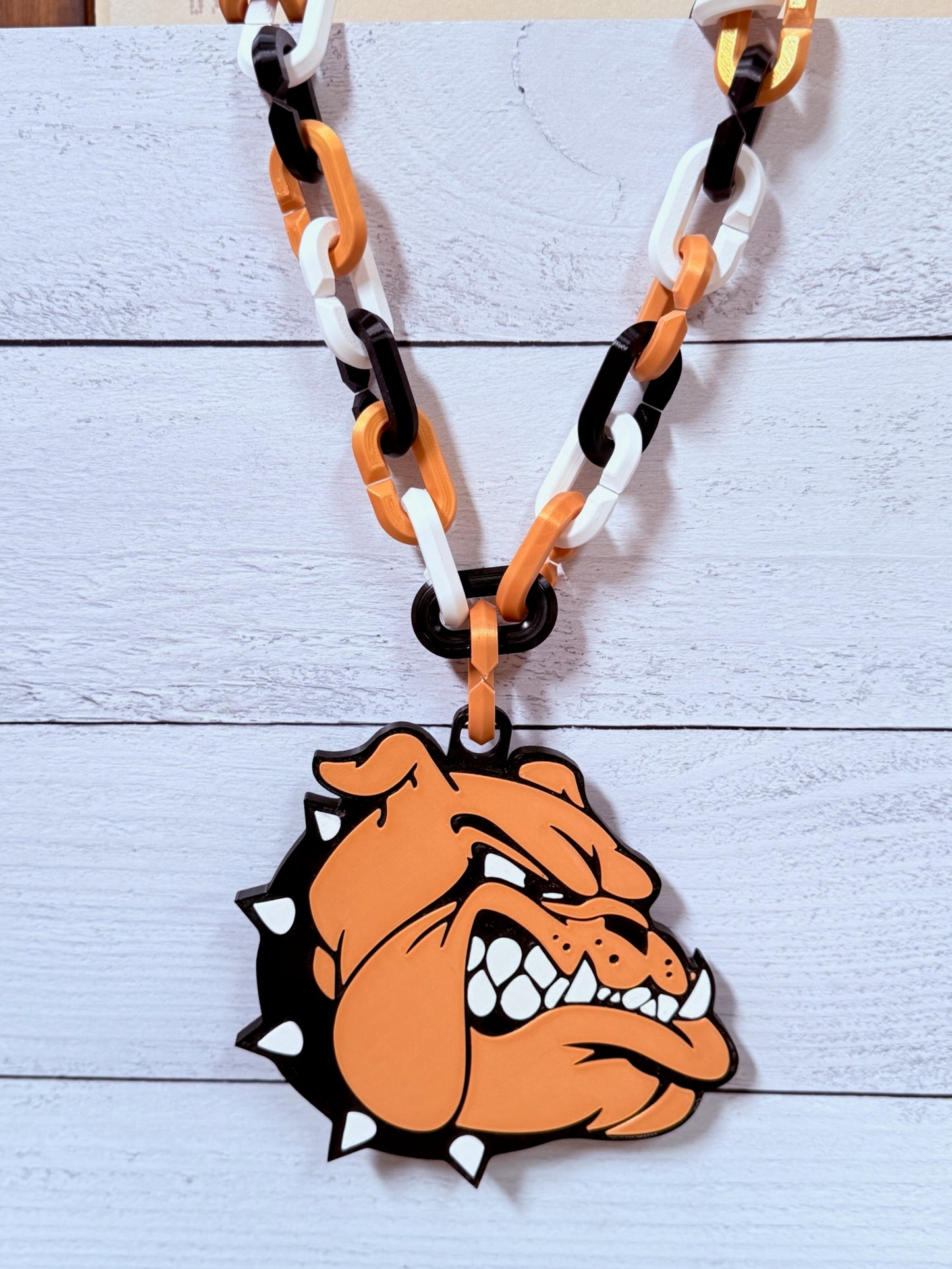Bulldogs Spirit Statement Necklace