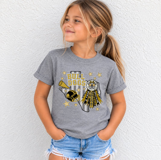 RCYSDL Bulldogs Homecoming Mum Tee
