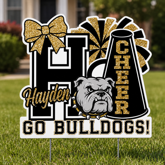 RCYSDL Cheer Yard Sign