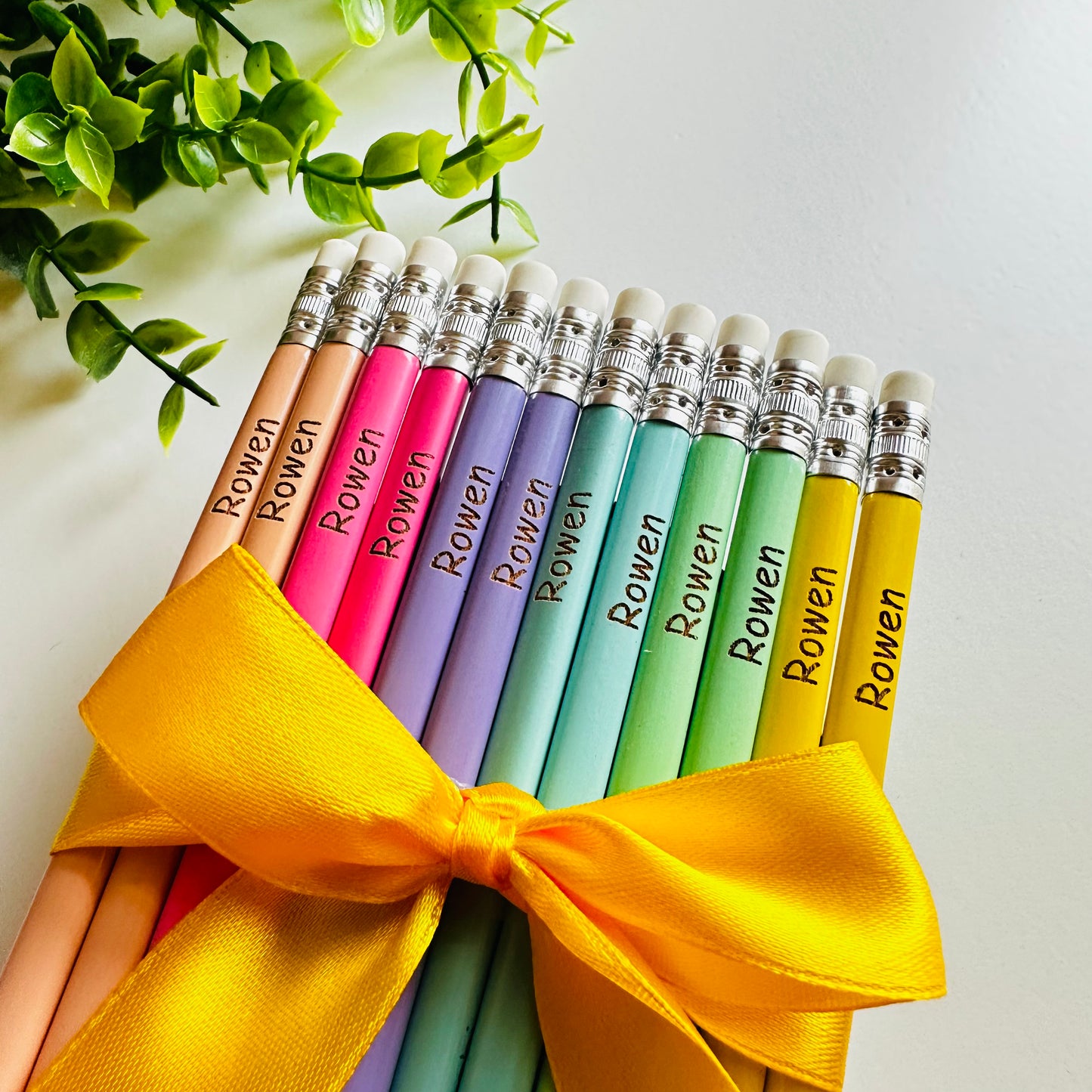 Personalized Triangular Pencils