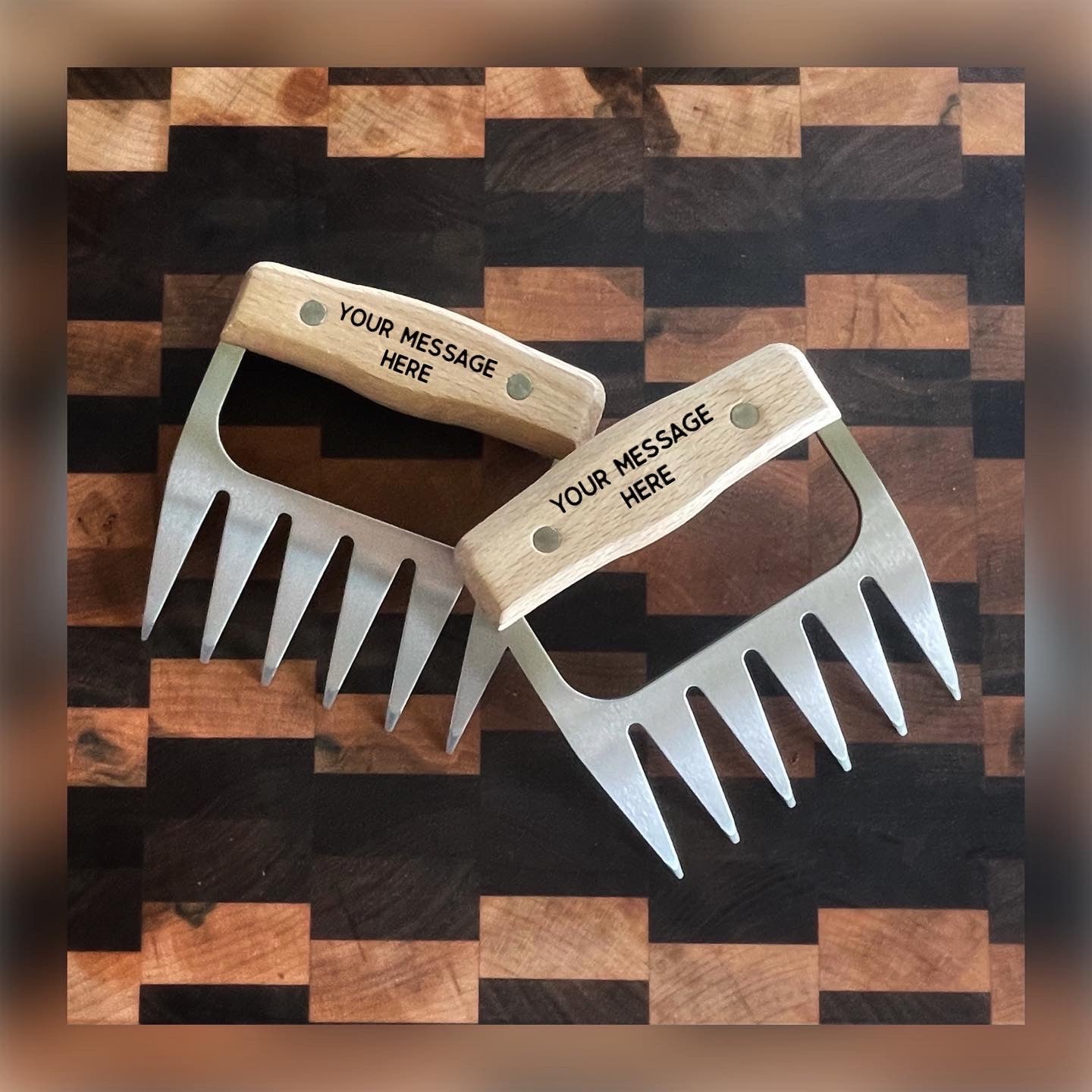 Engraved Meat Claws